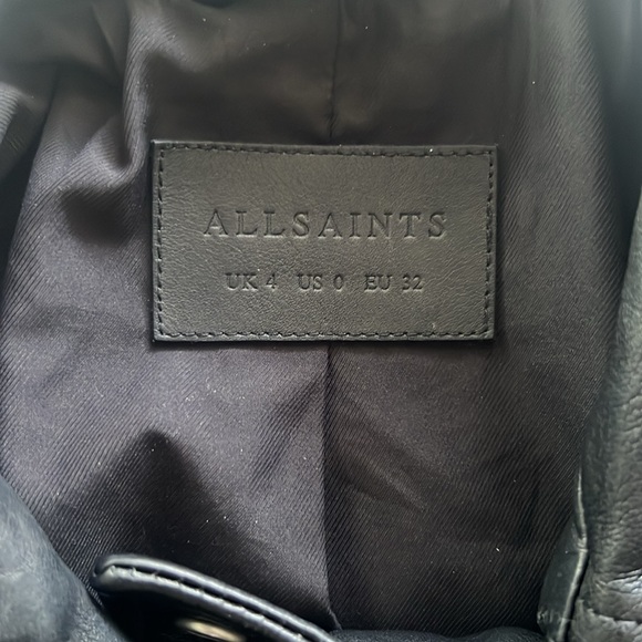 All Saints Leather jacket - Picture 3 of 7